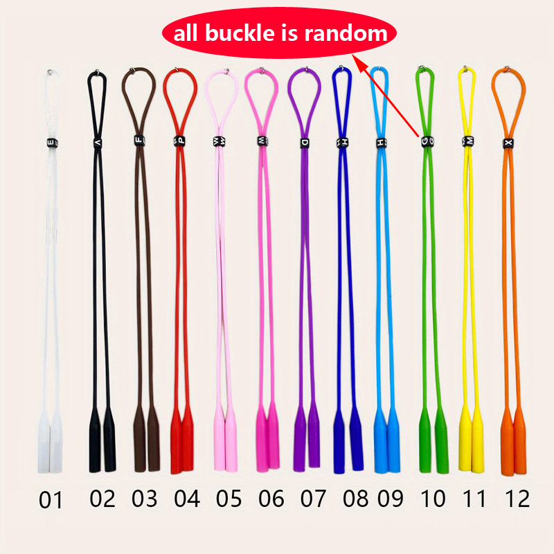 Sunglass Retainer Cord - 12 шт./24 шт., фиксатор спортивных очков