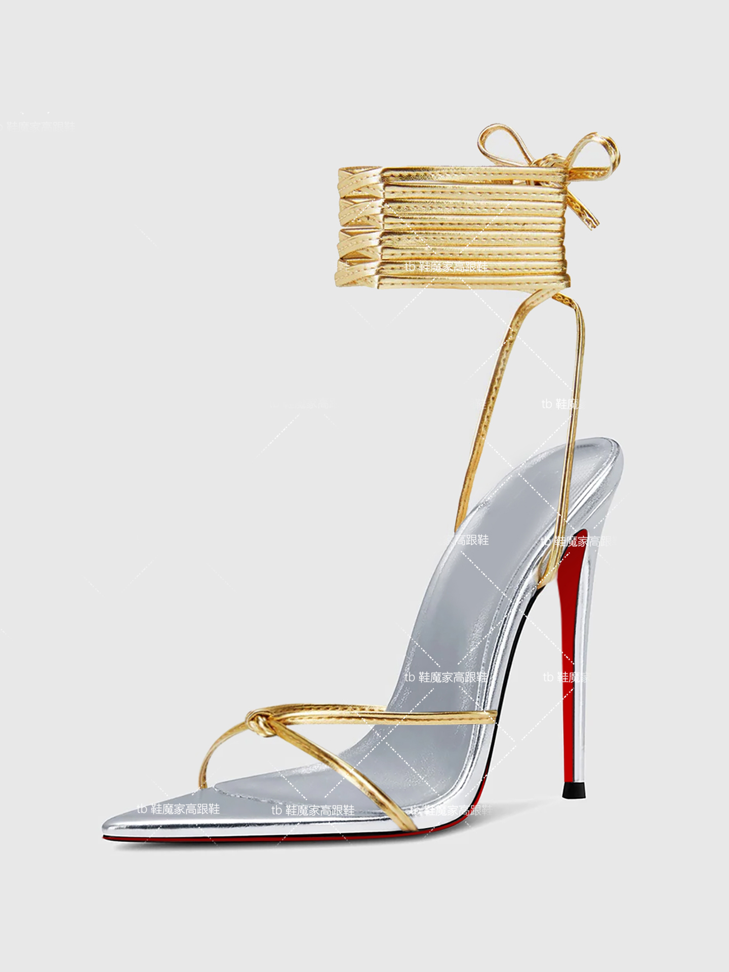 Casual Sandal Leather - Новые женские босоножки на высоком каблуке
