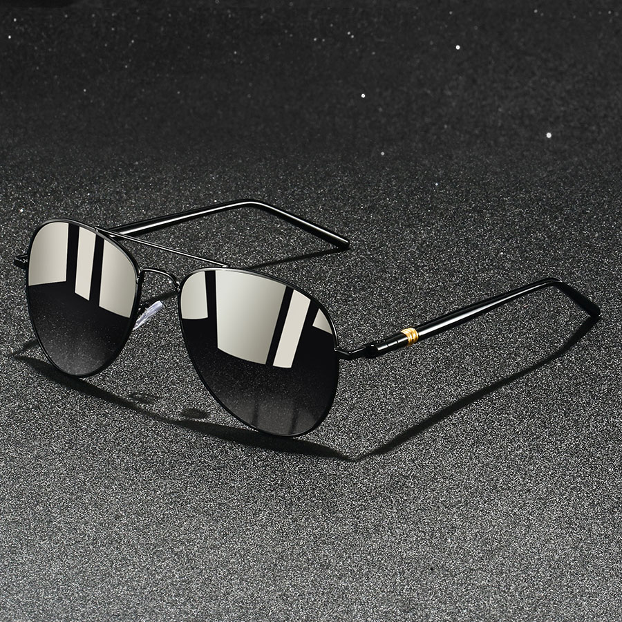 Sunglasses Aviator Polarized - Модные винтажные солнцезащитные очки-авиаторы для мужчин
