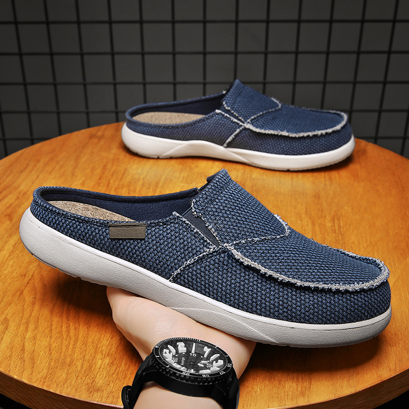 Espadrille Slip On - Холщовые получешки без шнуровки для мужчин,
