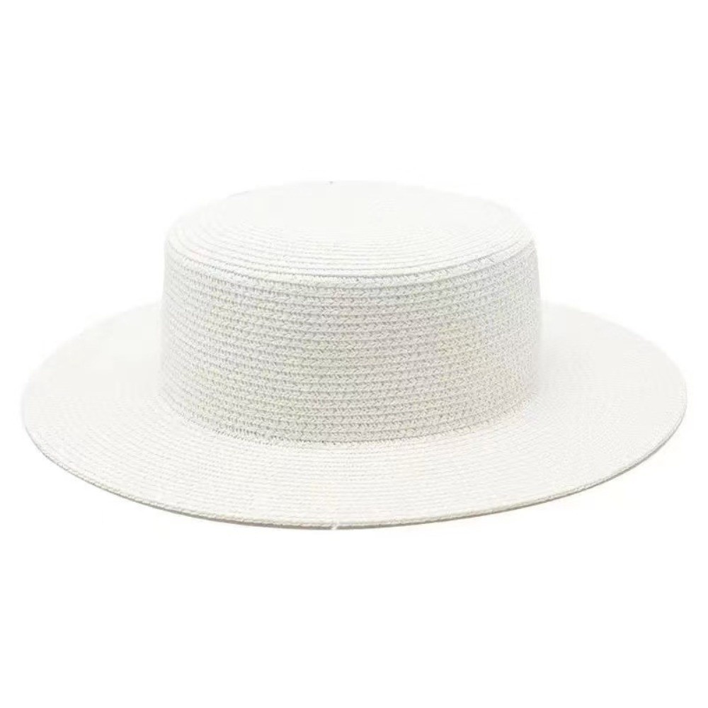 Bucket Hat Straw - Модная широкополая соломенная шляпа для женщин,