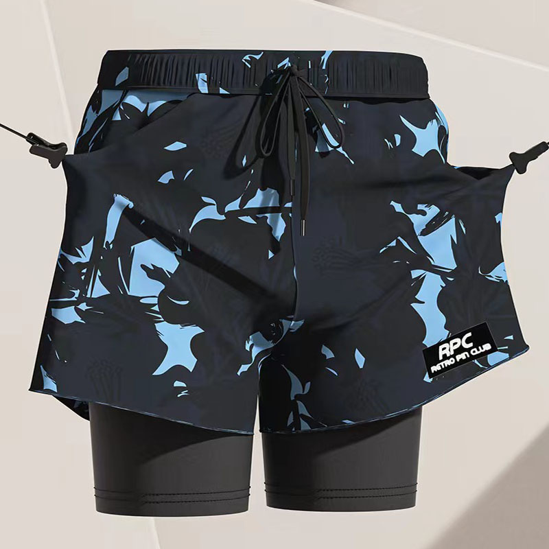 Плавки для взрослых двухслойны – обзор и цена Swim Trunk Quick Dry