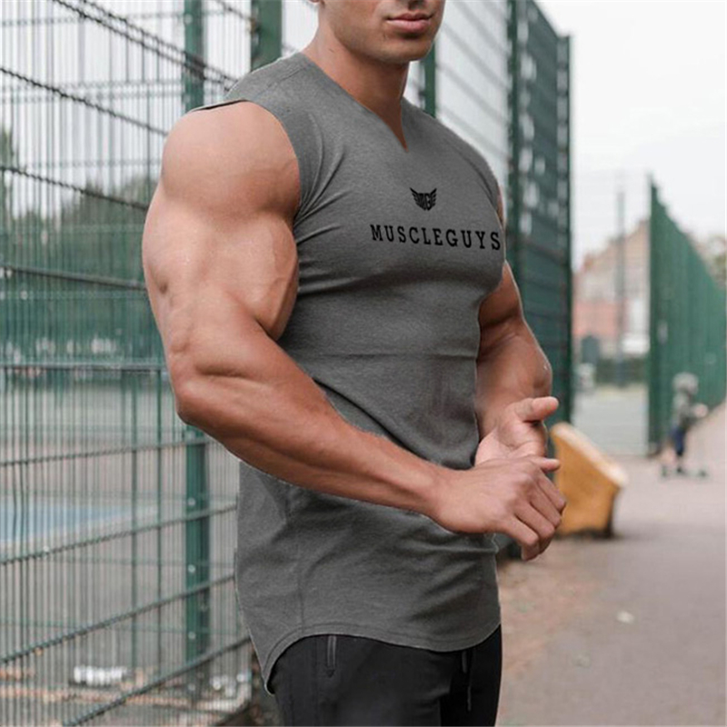 Дышащая мужская футболка для т – обзор и цена Tank Top Muscle