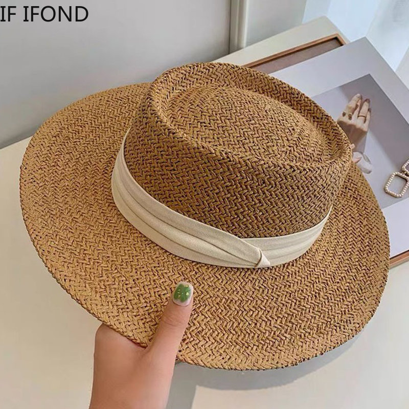Шляпа женская Соломенная дышащ – обзор и цена Bucket Hat Straw