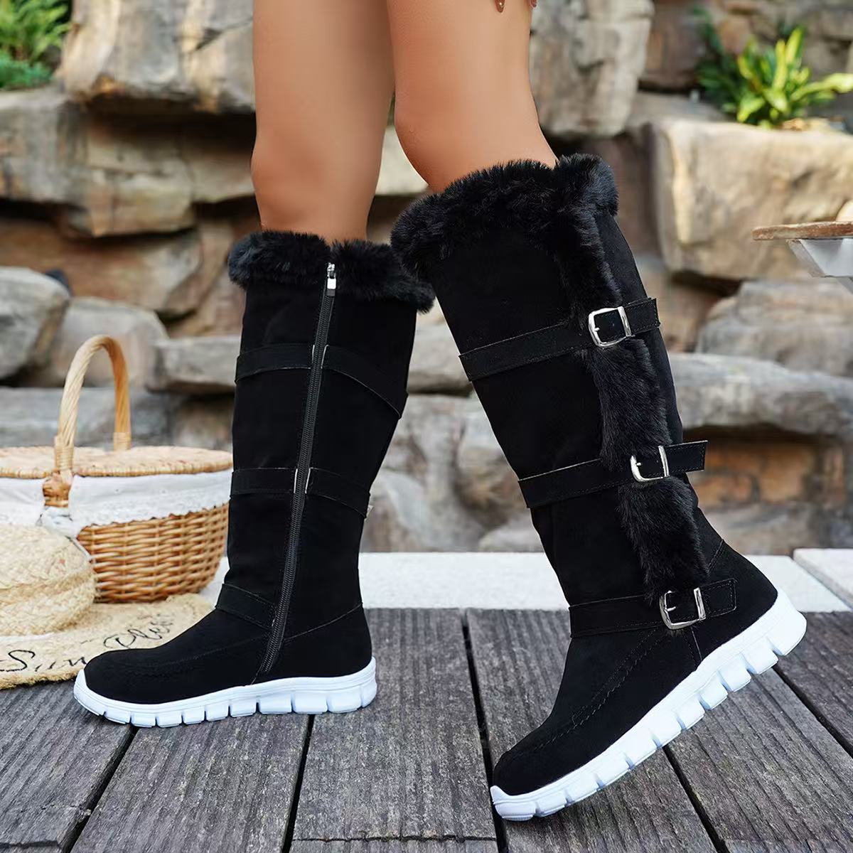 Женские сапоги выше колена, но – обзор и цена Espadrille Slip On