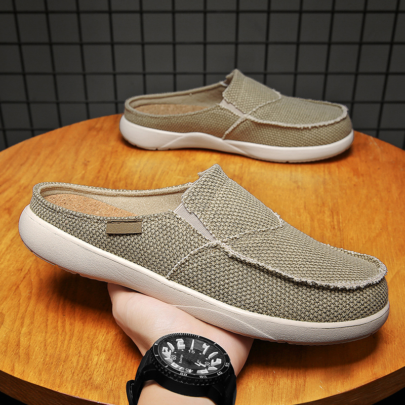 Холщовые получешки без шнуровк – обзор и цена Espadrille Slip On