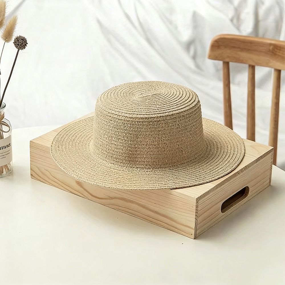 Модная широкополая соломенная  – обзор и цена Bucket Hat Straw